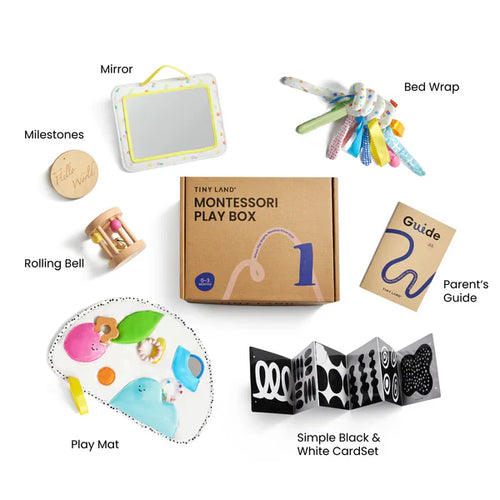 Load image into Gallery viewer, Tiny Land® Montessori Complete Baby Set (0-24 months)
