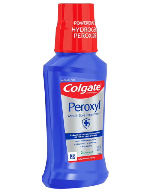Load image into Gallery viewer, Colgate Peroxyl Mouth Sore Rinse Wash (8.45 fl oz)
