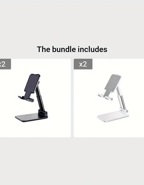 Load image into Gallery viewer, Desk Mobile Phone Holder Stand For IPhone IPad Xiaomi Adjustable Desktop Tablet Holder Universal Table Cell Phone Stand
