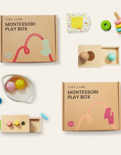 Load image into Gallery viewer, Tiny Land® Montessori Early Skills Baby Set（7–12 months）
