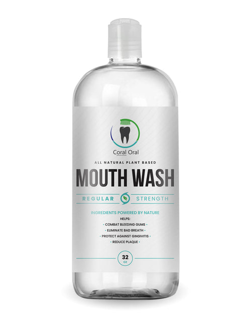 Load image into Gallery viewer, Peppermint Mouth Wash (Family Size) 32oz
