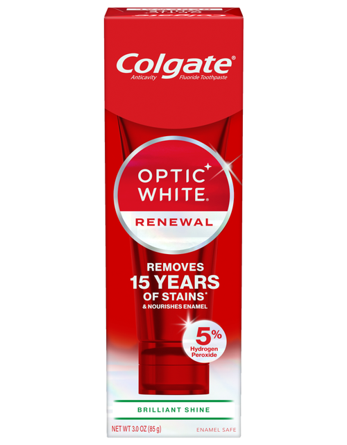 Load image into Gallery viewer, Colgate Optic White Renewal Brilliant Shine Toothpaste, 3.0 Oz
