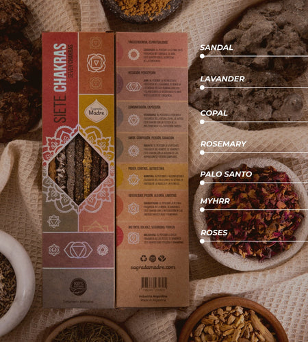 7 Chakra Incense Collection | Variety
