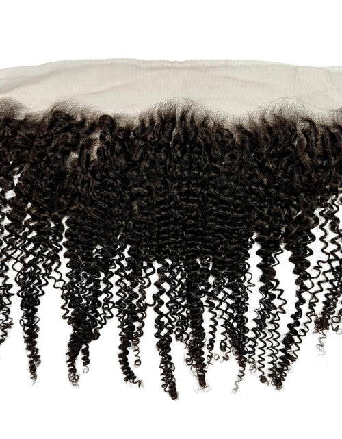 Load image into Gallery viewer, Jerry Curl 13x4 Transparent Lace Human Hair Frontal

