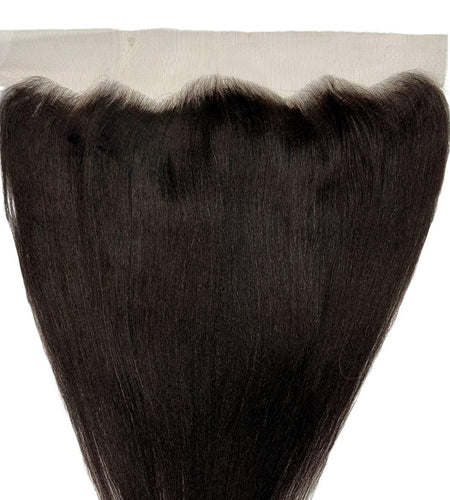 Yaki Straight 13x4 Transparent Lace Human Hair Frontal