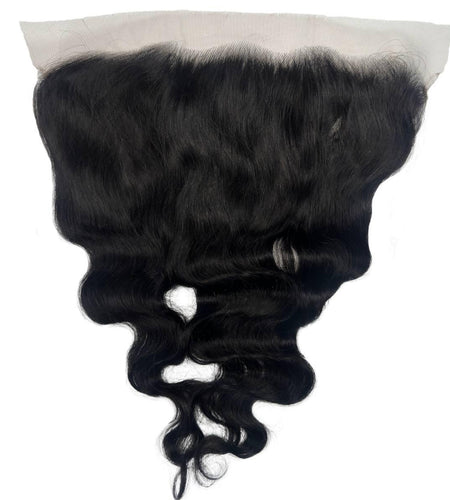 Jet Black Body Wave 13x6 HD Lace Human Hair Frontal