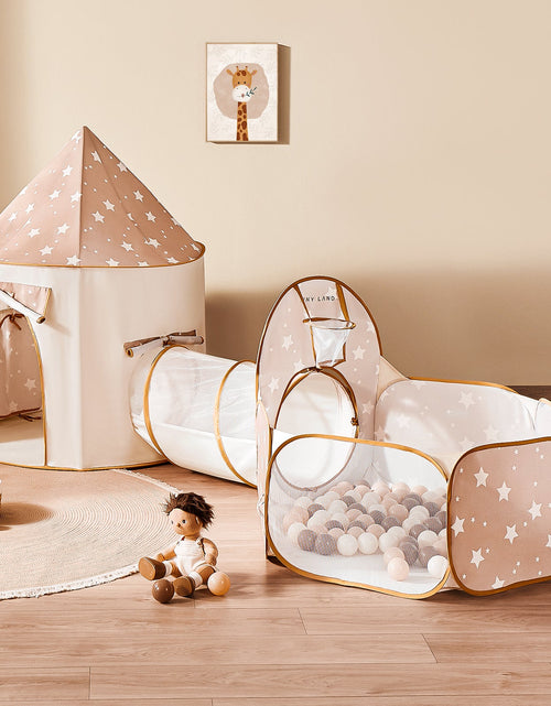 Load image into Gallery viewer, Tiny Land® Adventure 3-in-1 Play Tunnel  &amp; Ocean Ball Set
