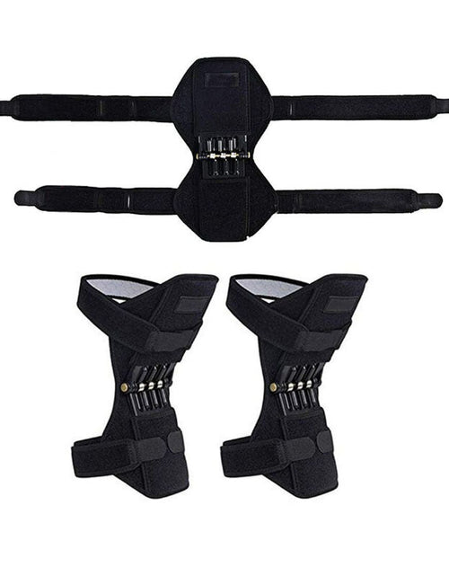 Load image into Gallery viewer, Adjustable Knee Support Brace with Dual Spring Stabilizers
