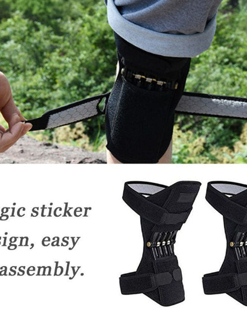 Load image into Gallery viewer, Adjustable Knee Support Brace with Dual Spring Stabilizers
