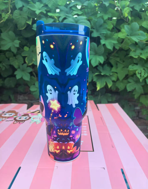 Load image into Gallery viewer, 40oz Insulated Tumbler with Handle - Limited Edition Thermos Cup
