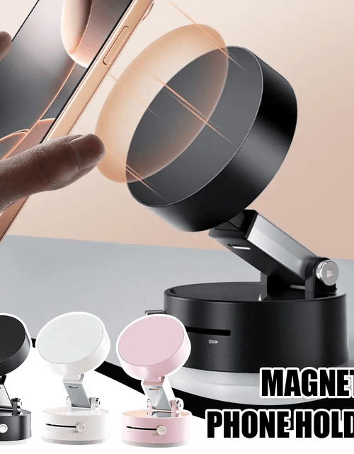 Load image into Gallery viewer, Double-Sided Magnetic Suction Phone Holder Foldable &amp; Adjustable Stand
