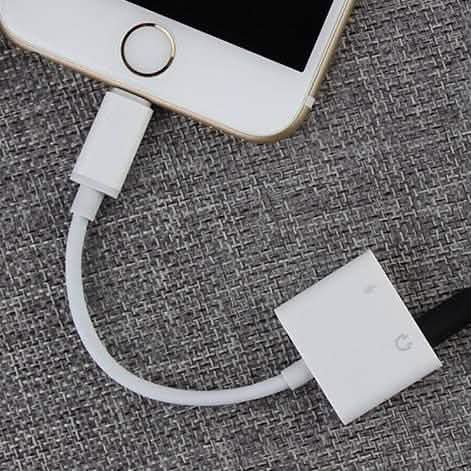 Load image into Gallery viewer, 2-in-1 for Lightning Adapter For iPhone 7 8 Plus 10 X
