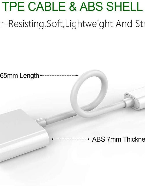 Load image into Gallery viewer, 2-in-1 for Lightning Adapter For iPhone 7 8 Plus 10 X
