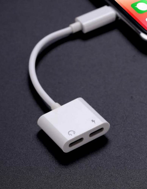 Load image into Gallery viewer, 2-in-1 for Lightning Adapter For iPhone 7 8 Plus 10 X
