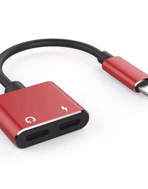 Load image into Gallery viewer, 2-in-1 for Lightning Adapter For iPhone 7 8 Plus 10 X
