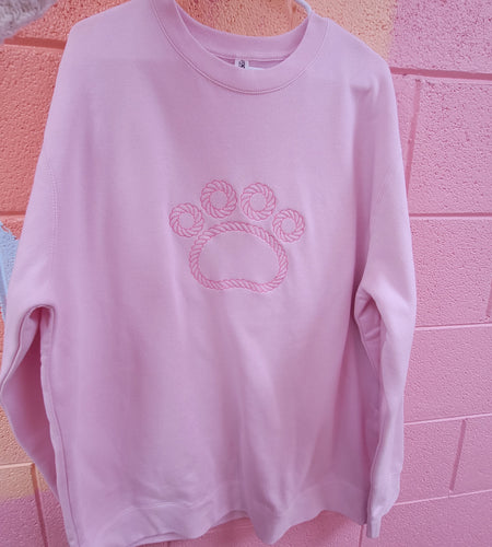Embroidered Rope Pawprint Shirt