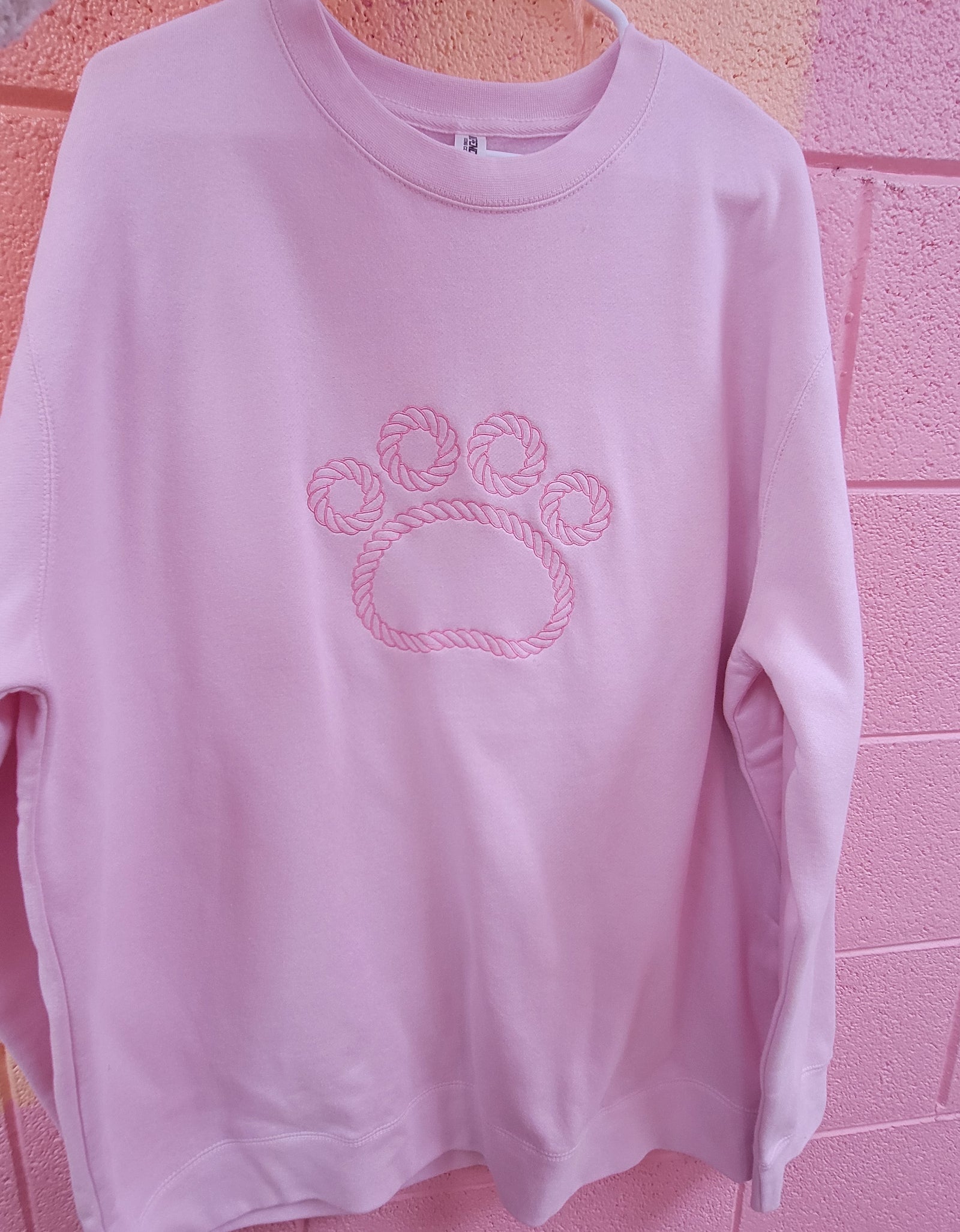 Embroidered Rope Pawprint Shirt