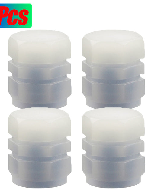 Load image into Gallery viewer, Car Tire Luminous Valve Cap Car With Electric Vehicle Motorcycle Air Nozzle Cover Luminous Valve Core Cover Tire Universal
