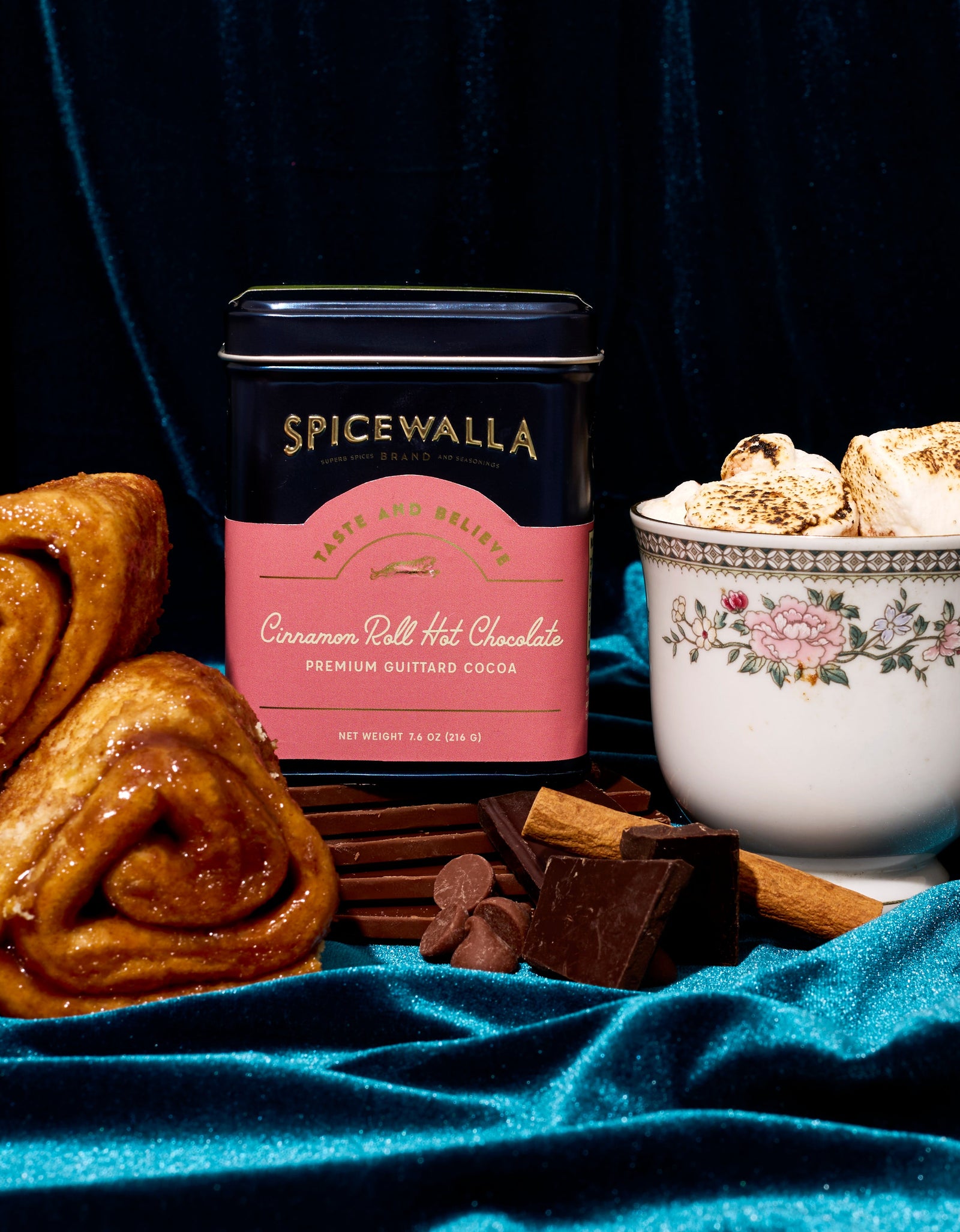 Cinnamon Roll Deluxe Hot Chocolate