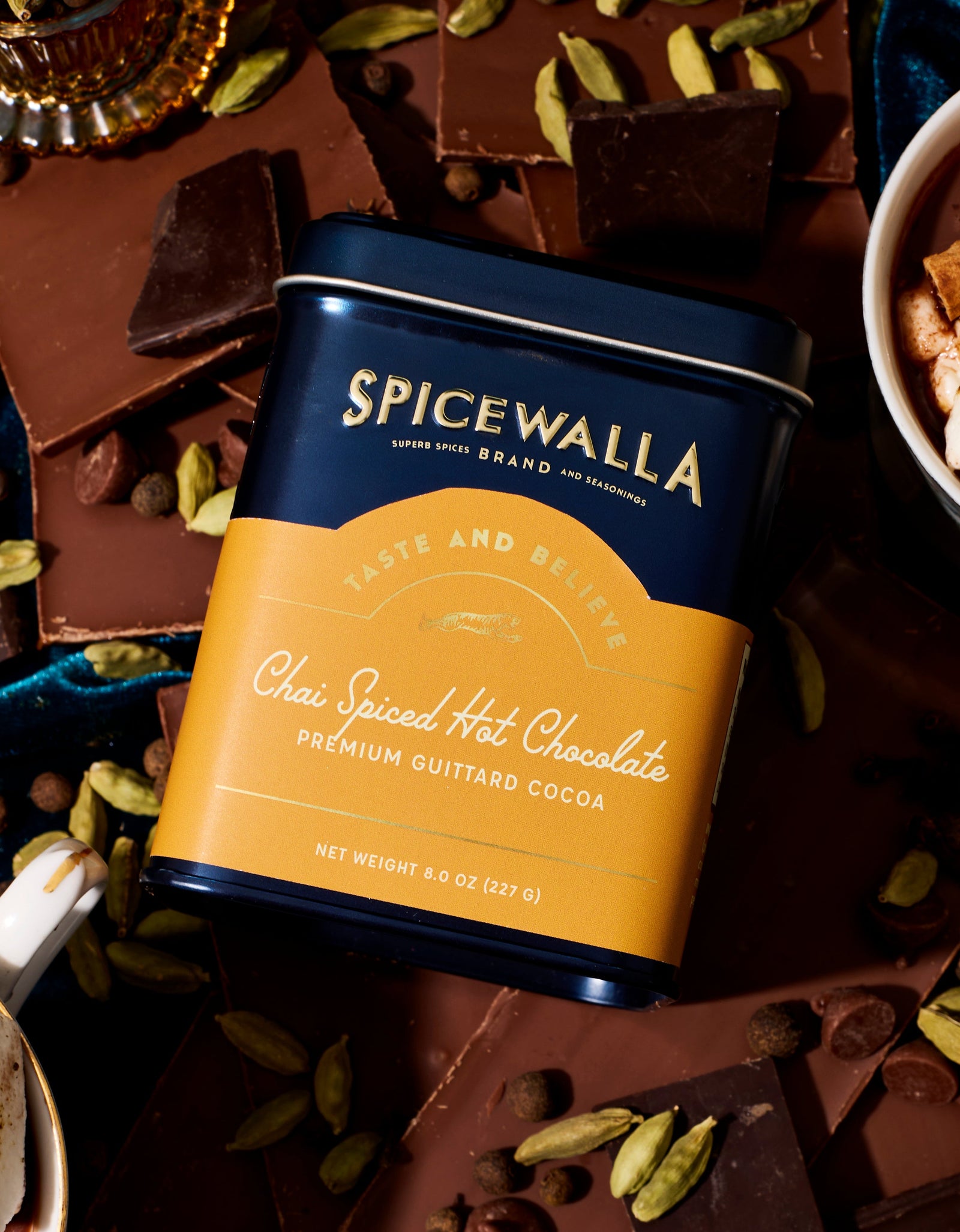 Chai Spiced Deluxe Hot Chocolate
