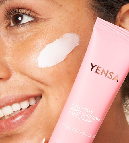 Pink Lotus Peptide Renewal Face Cream
