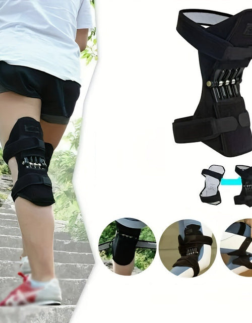 Load image into Gallery viewer, Adjustable Knee Support Brace with Dual Spring Stabilizers
