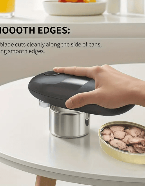 Load image into Gallery viewer, One Touch Electric Can Opener – Automatic Hands-Free Jar &amp; Bottle Opener for Easy Kitchen Use
