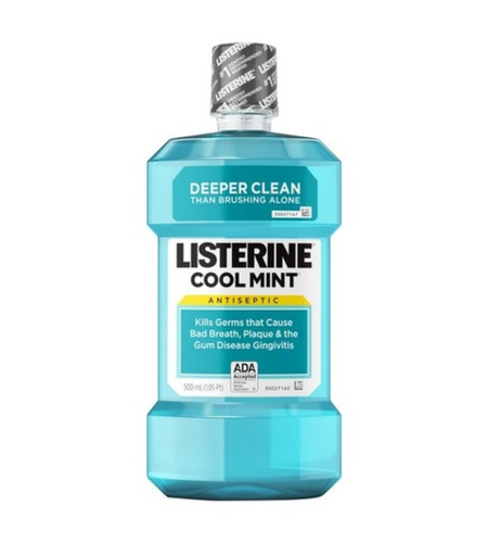 Listerine Cool Mint Deeper Clean Mouth Wash (500 mL)
