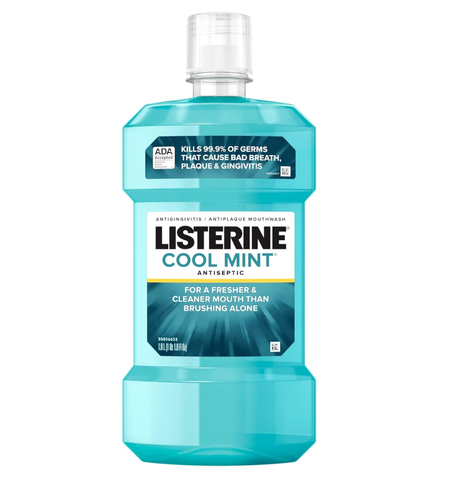 Listerine Cool Mint Antiseptic Mouth Wash (1.0L)