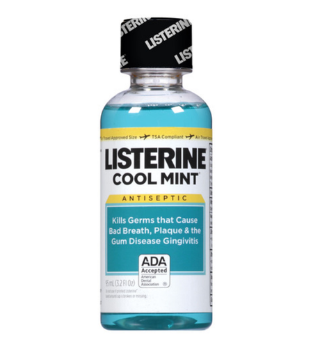 Listerine Cool Mint Mouth Wash (3.2 oz)