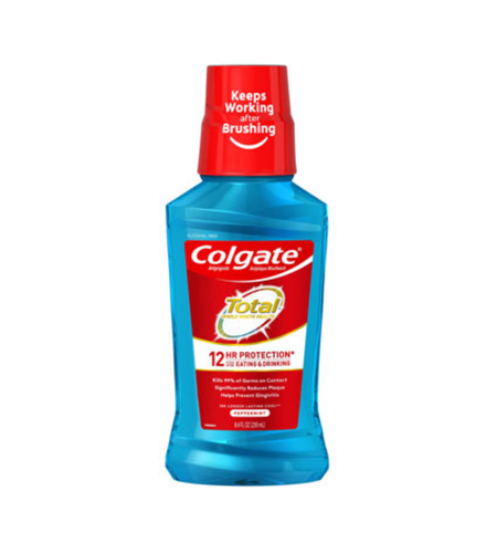 Colgate Total Peppermint Blast Mouth Wash (8.4 oz)