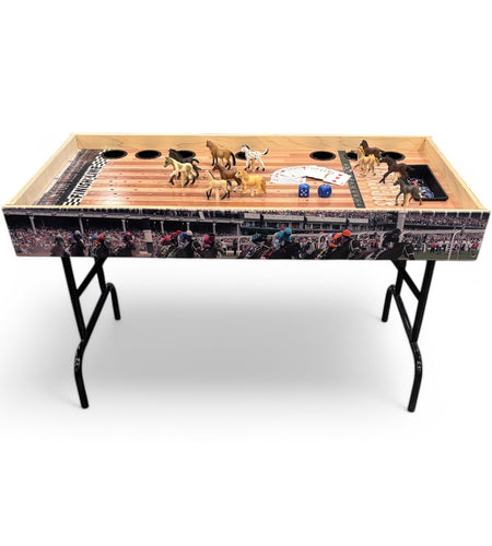 Jumbo Horse Game W/ Drink Holders & Chip Pot