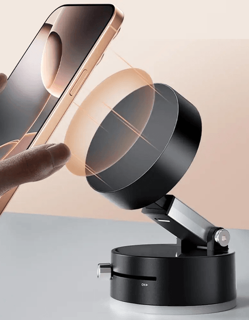 Load image into Gallery viewer, Double-Sided Magnetic Suction Phone Holder Foldable &amp; Adjustable Stand
