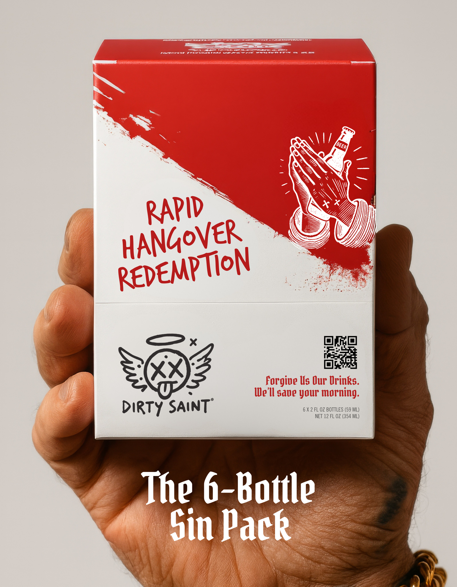 Rapid Hangover Recovery Shot in Natural Grape Flavor
