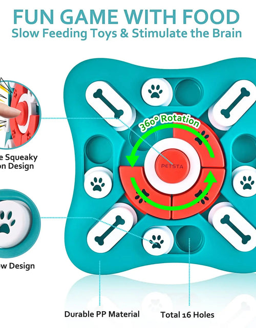 Load image into Gallery viewer, Treat-Dispensing Dog Game – Mental Stimulation &amp; Fun!
