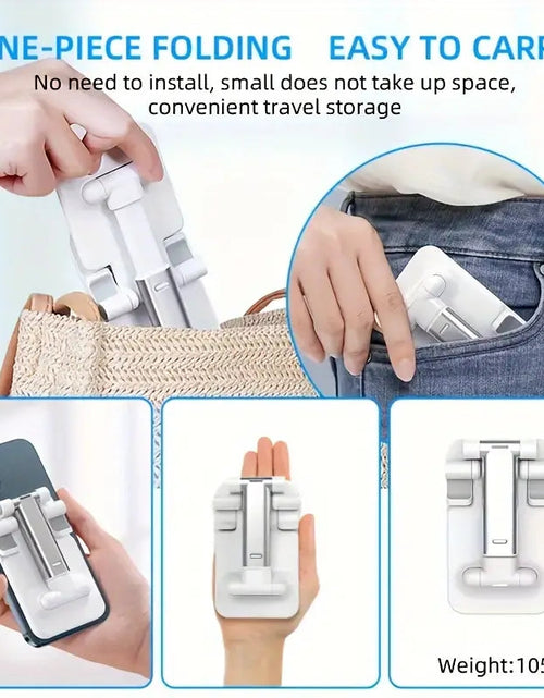 Load image into Gallery viewer, Desk Mobile Phone Holder Stand For IPhone IPad Xiaomi Adjustable Desktop Tablet Holder Universal Table Cell Phone Stand
