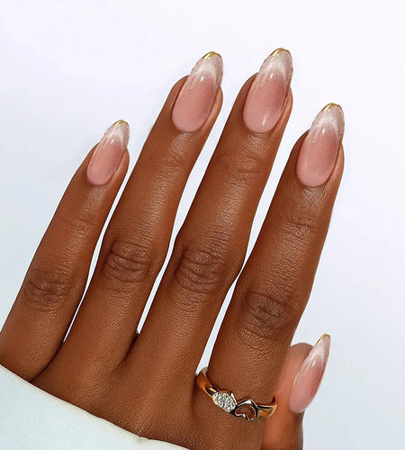 Knightshield Almond Nails - Press On Nails