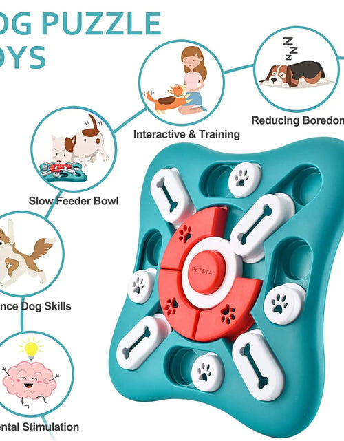 Load image into Gallery viewer, Treat-Dispensing Dog Game – Mental Stimulation &amp; Fun!
