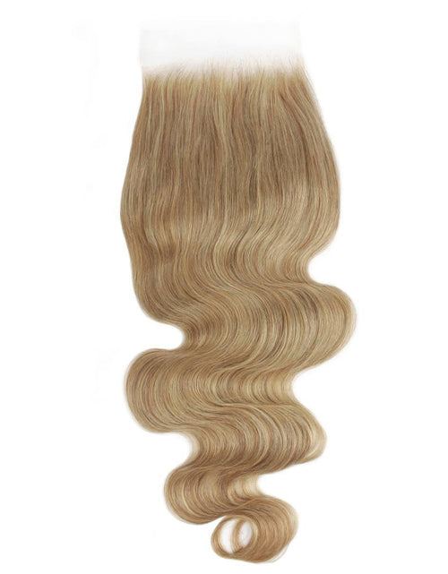 Load image into Gallery viewer, Honey Blonde Body Wave 5x5 HD Lace Human Hair Closure
