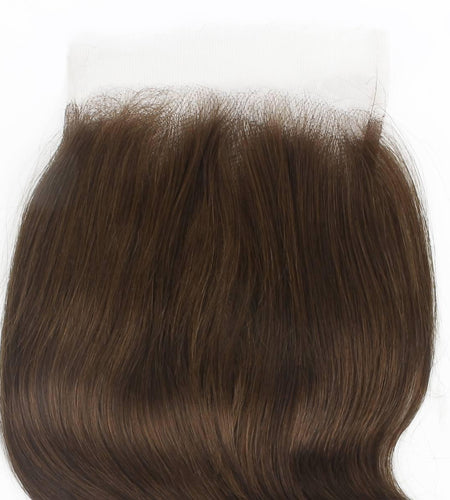 Medium Brown Body Wave 5x5 HD Lace Human Hair Closure