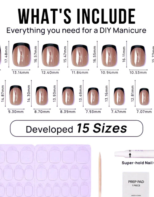 Load image into Gallery viewer, Braveheart Short Square Nails - Press On Nails
