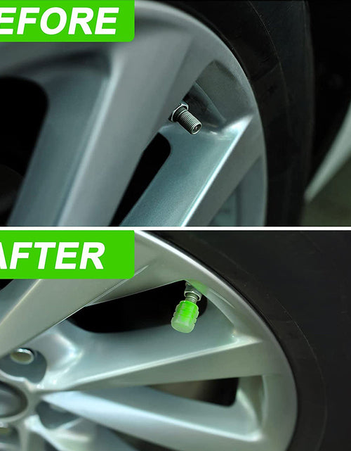 Load image into Gallery viewer, Car Tire Luminous Valve Cap Car With Electric Vehicle Motorcycle Air Nozzle Cover Luminous Valve Core Cover Tire Universal
