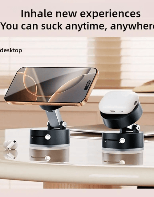 Load image into Gallery viewer, Double-Sided Magnetic Suction Phone Holder Foldable &amp; Adjustable Stand

