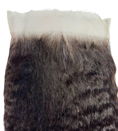 Kinky Straight 6x6 HD Lace Human Hair Closure