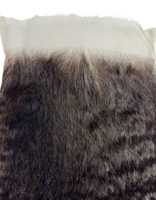 Load image into Gallery viewer, Kinky Straight 6x6 HD Lace Human Hair Closure
