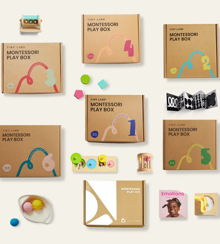 Tiny Land® Montessori Complete Baby Set (0-24 months)