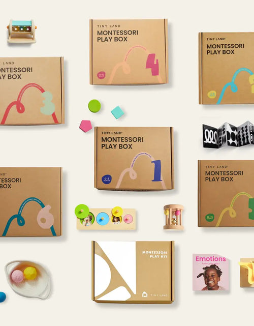 Load image into Gallery viewer, Tiny Land® Montessori Complete Baby Set (0-24 months)
