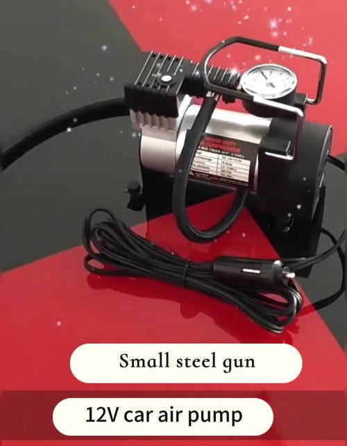 Load image into Gallery viewer, Portable Auto Tire Inflator 12V Air Compressor
