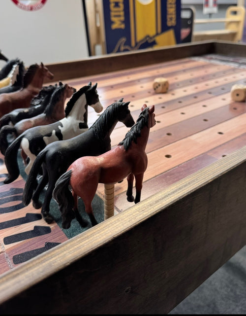 Load image into Gallery viewer, Jumbo Horse Game with Stained Rails
