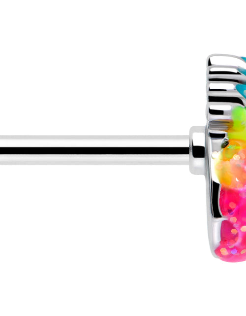 Load image into Gallery viewer, 16G 5/16 Hot Tropical Pineapple Labret Monroe Tragus
